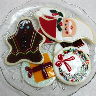Fused Christmas Cookies