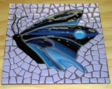 Fused Mosaic Trivet Photo