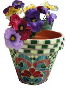 Mosaic Pot