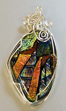 Wire Caged Pendant Photo