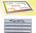 LB17 Morton Layout Block System 17 Add Ons & 16 Extra Pins 