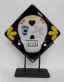 Friday Night Fusing - Fused Glass Sugar Skull - October 13, 2023